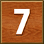 7 en bois